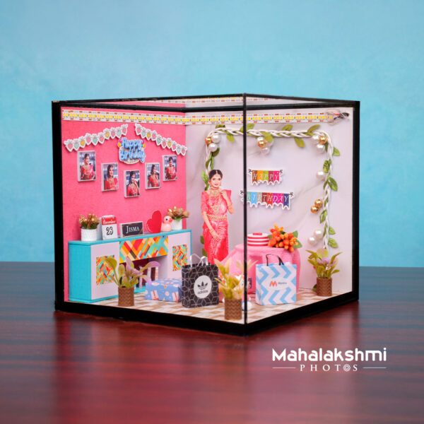 3D Cube Birthday - JSM
