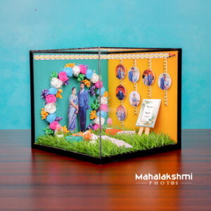 3D Cube Wedding Miniature